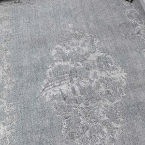 Vienna 48 Grey Transitional Wool Rug - RugSpot