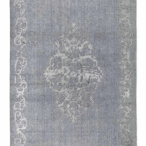 Vienna 48 Grey Transitional Wool Rug - RugSpot