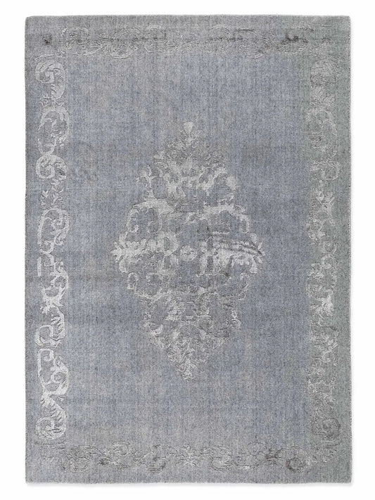 Vienna 48 Grey Transitional Wool Rug - RugSpot