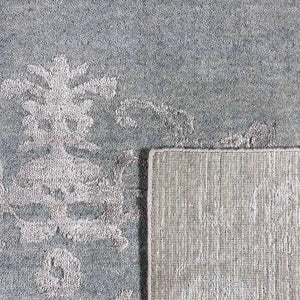 Vienna 48 Grey Transitional Wool Rug - RugSpot