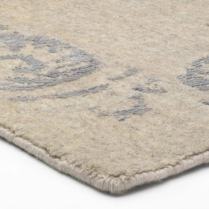 Vienna 48 Silver Transitional Wool Rug - RugSpot