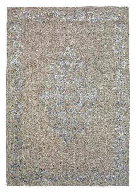 Vienna 48 Silver Transitional Wool Rug - RugSpot