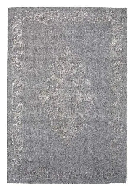 Vienna 48 Grey Transitional Wool Rug - RugSpot