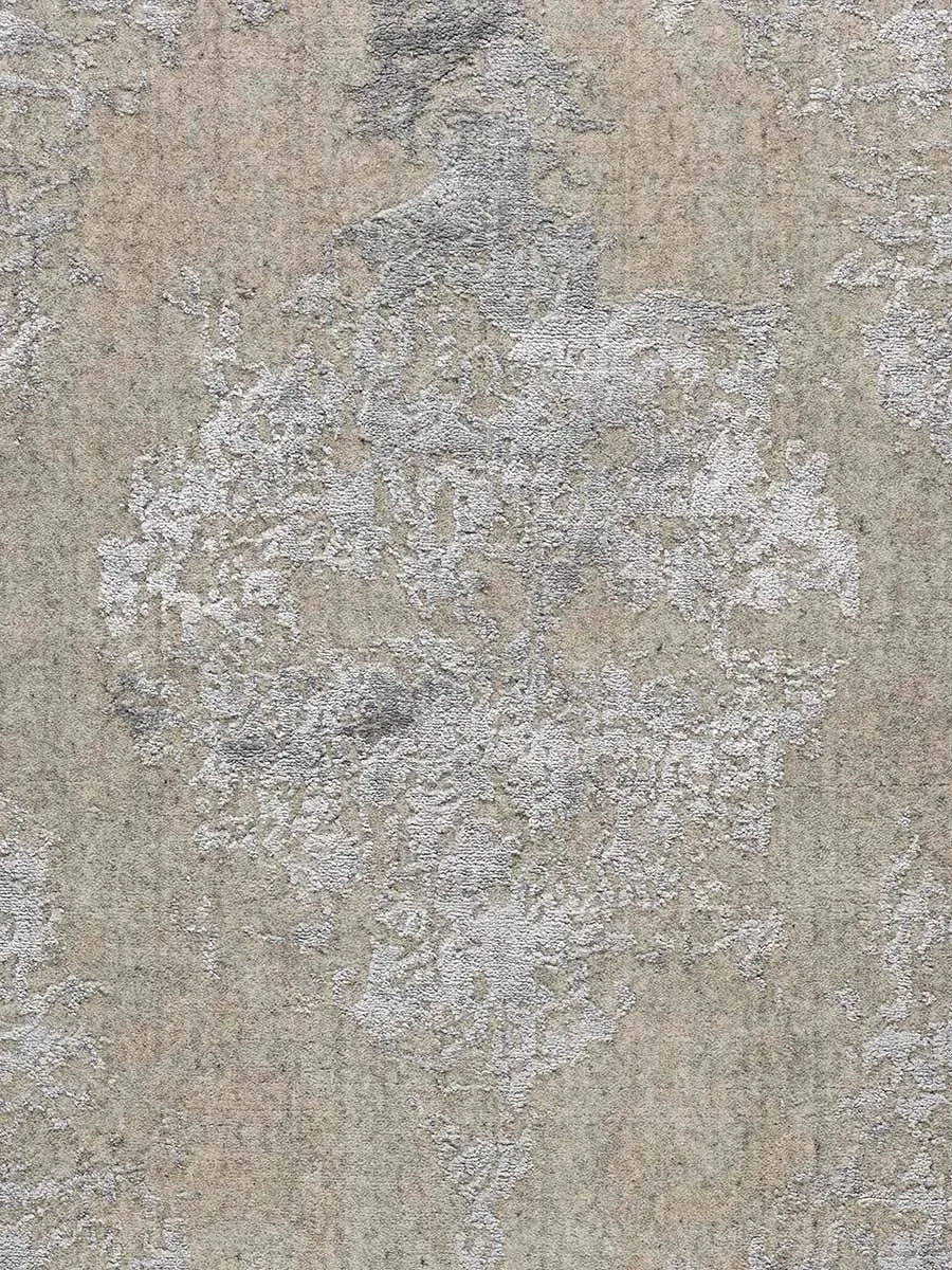 Vienna 49 Beige Transitional Wool Rug - RugSpot