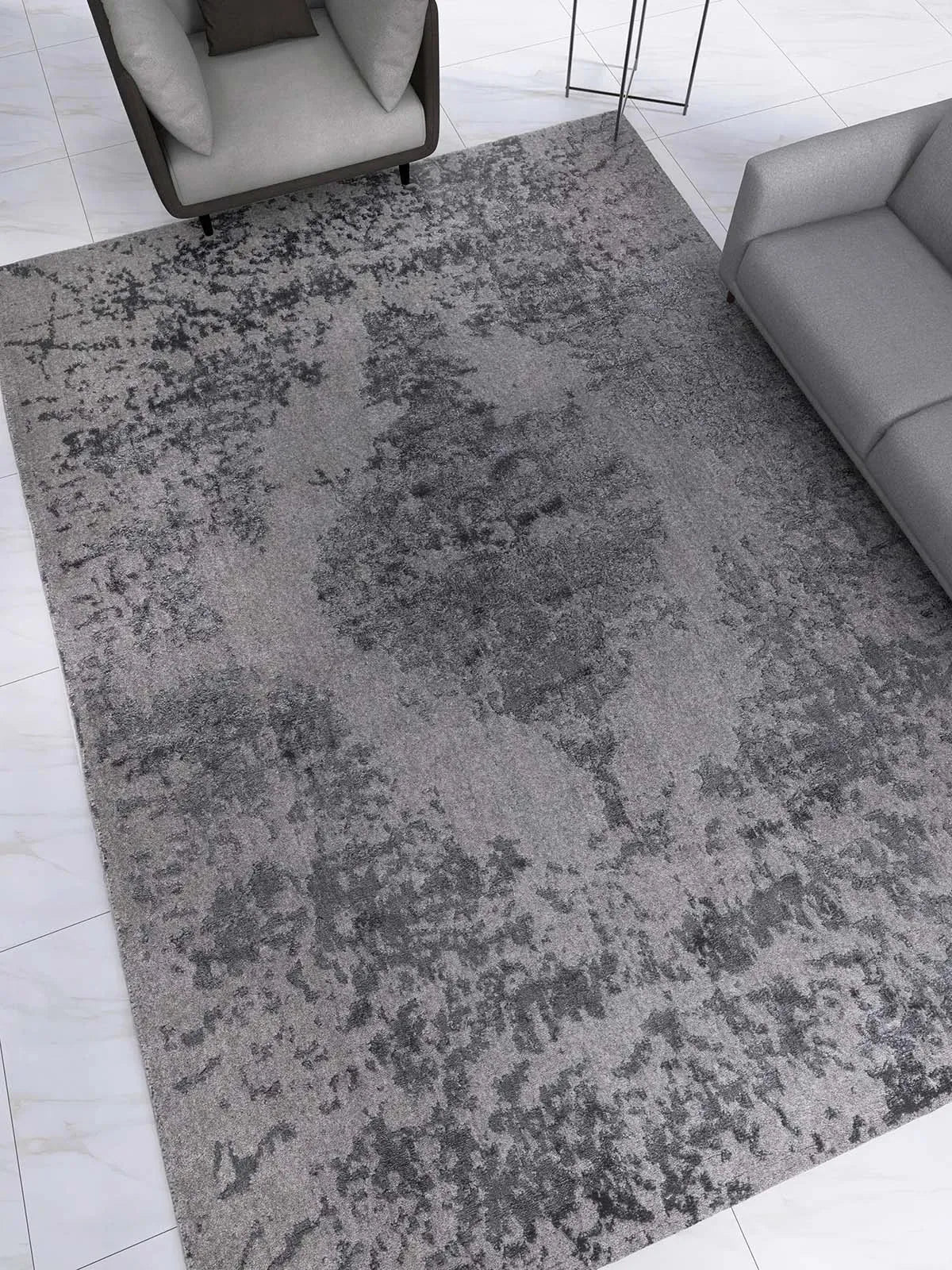 Vienna 49 Smoke Transitional Wool Rug - RugSpot