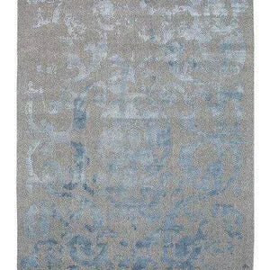 Vienna 51 Blue Transitional Wool Rug - RugSpot