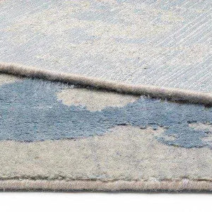 Vienna 51 Blue Transitional Wool Rug - RugSpot