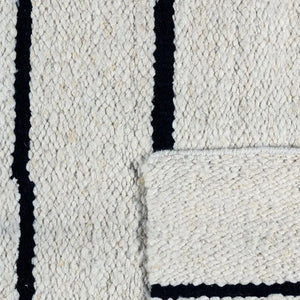 Vision 25 Cream Modern Wool Rug - RugSpot