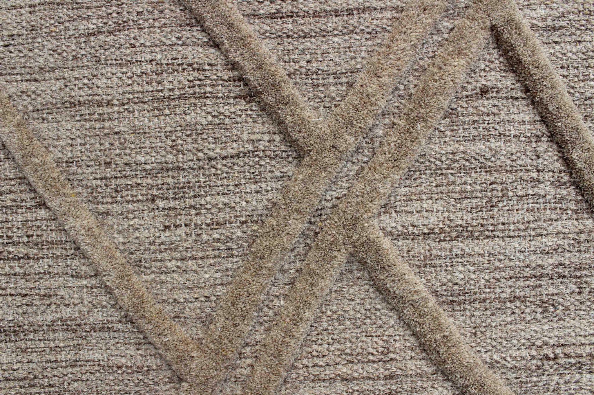 Alicia 150 Beige Modern Wool Rug